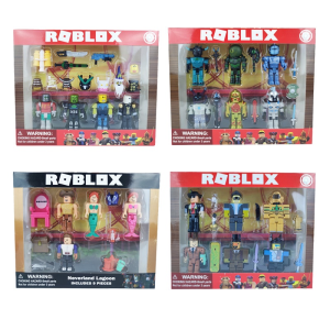 FUNToy Mainan Blok bangunan Figure Set Figur Cake Topper Roblox murah / Figure Mainan Blok bangunan Box set