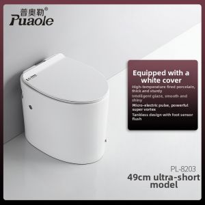 PUAOLE | Compact Mini Ultra-Short No-Tank Toilet