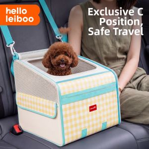 HELLOLEIBOO | Portable Folding Pet Car Seat