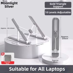 caibeike | Cooling Laptop Stand Double-layer Foldable Keyboard