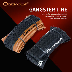 ONTRACK FOLDED TIRE MTB 29X2.20 GANASTER  SKIN  BROWN WALL \ BLACK