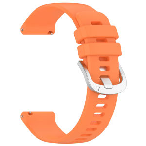 18mm Watch Strap For Garmin Venu 4 41mm/Vivoactive 3s/2s/Forerunner 265/255s Silicone Watchband For Huawei GT6 GT5 GT4 41mm Band