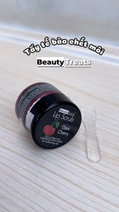 Tẩy tế bào chết môi giúp môi mịn màng giảm bong tróc Lip Scrub Beauty Treats 10.5g - Mỹ