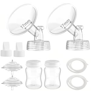Pump Parts Compatible with Spectra S1/S2/9Plus Breastpump Full Set Replacement Parts for Spectra Not Original Accessories