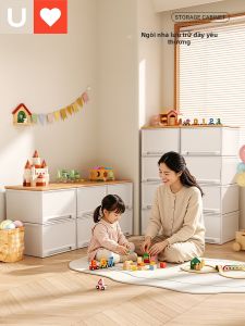 Younal | Hộp Tủ Đựng Có Ngăn Kéo Thân Thiện Với Trẻ Em Cho Đồ Chơi Snack Vật Linh Tinh