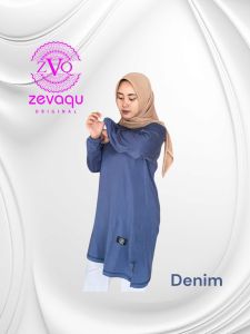 BISA COD Kaos tunik wanita polos jumbo / atasan tunik lengan panjang bahan katun combed 24s / Tunic / Tunik