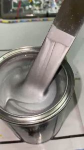 [ Honda EX5 Engine Cover Silver H7024 ] 2K Paint CW Aikka DIY Cat Aerosol Spray Bottle 370ml Motor