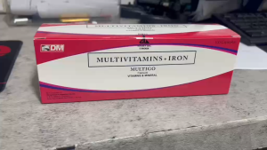 MULTIGO Multivitamins + Iron 100 Capsule FDA Approved BNDPHARMA