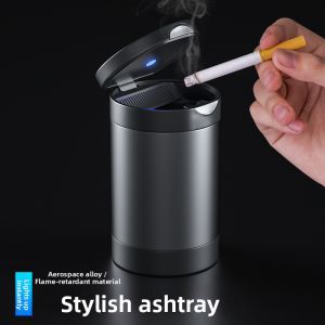 Multifunctional Car LED Light Ashtray
