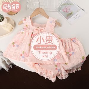 JIFANPAUL | Summer Sleeveless Air Conditioned Princess Style Sleepwear