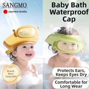 Waterproof Ear-protecting Childrens Bathing Hat