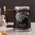 แก้วเบียร์ Game of Thrones Halloween Personalized Beer Cup แก้วน้ำมือถือแบบลำลองสำหรับงานปาร์ตี้และงานเลี้ยง. 