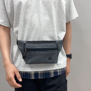 MENSPE Mens Chest Bag Fashion Outdoor Bag Travel Bag Cross Body Bag Waist Bag Lightweight Waterproof Fitness Bag Money Phone Chest Bag for Workouts Sports Outdoor