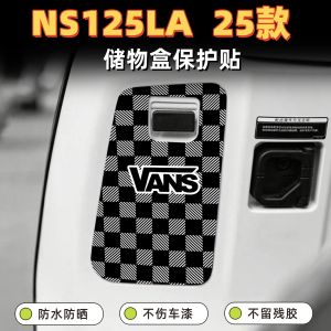New Dazhou Honda NS125LA Motorcycle Storage Box Decal Sticker Decorative Film Modification Part for 25 Models PVC Material