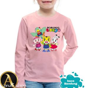KAOS ANAK ATASAN LENGAN PANJANG KARAKTER SHIMAJIRO