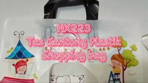 HX223 [1 pc] 20x30 25x35 Tas Kantong Plastik Hadiah Shopping Goodie Tote Packaging Gift Bag
