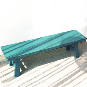 Retro Color Distressed Solid Wood Wear Footstool Household Hallway Narrow Rectangular Tailstock Pedal Storage Short Bench