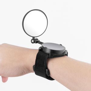 360° Universal Wrist Band Bike Rear View Mirror Swivel Adjustable Portable Cycling Safety Mirror For MTB Road Bike Accessories