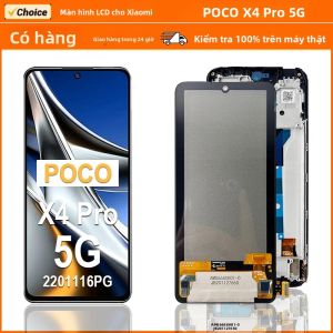 Màn Hình LCD Super AMOLED 6.67 Cho Poco X4 Pro 5G Cụm Cảm Ứng Tương Thích Với Xiaomi Poco X4 Pro 2201116PG