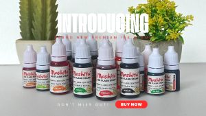 Tinta Refill Stempel Flash 10 ML / Tinta Stempel Waterproof Premium High Quality