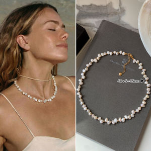 CAFFTI | Natural Freshwater Baroque Pearl Necklace
