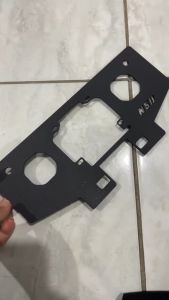 Breket dudukan lampu projie biled 25inch nmax new plus D2 single