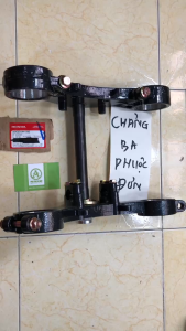 BỘ CHẢNG BA PHUỘC TRƯỚC [ PHUỘC ĐƠN 60LY ] XE BA GÁC- XE LÔI