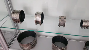 Flexible Rubber Clamp No Hub Coupling Stainless Steel Cast Iron Pipe