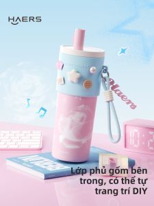 Haers | Cốc Sippy Dung Lượng Lớn Có Lớp Gốm Cách Nhiệt