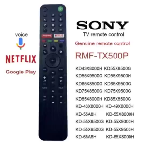 RMF-TX500P Remote Control With Netflix Google Play Button Fit For Sony Android LCD LED Smart TV