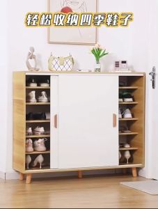 ตู้รองเท้า ตู้เก็บรองเท้า ตู้ใส่รองเท้า ตู้สำหรับใส่รองเท้า ตู้สำหรับเก็บรองเท้า ตู้อเนกประสงค์เก็บรองเท้า ดีไซต์ใหม่ประตูบานเลื่อน ใช้งานง่ายต่อการหยิบจากของ ชั้นปรับหรือเ จัดเก็บของได้ - Lazada