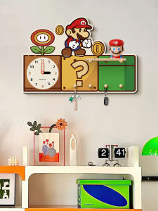 นาฬิกาตั้งโต๊ะแบบติดผนังสร้างสรรค์ นาฬิกาติดประตูหน้าบ้าน ตกแต่งห้องนั่งเล่น ห้องเด็ก ร้านอาหาร รูปภาพ รูปปั้น รูปปั้น นาฬิกาติดผนัง