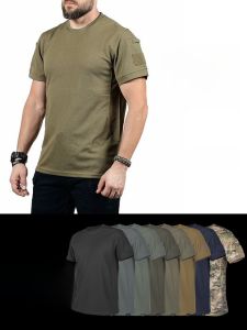 Áo Thun Tay Ngắn Rộng Rãi Helikon Cho Nam Mùa Hè Ngoài Trời Nhanh Khô Tay Ngắn Cổ Tròn Tay Ngắn Thoáng Khí Nhẹ