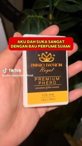 PHERO PASSION ROYAL 18ML Phero Perfume Men Minyak Wangi Lelaki Tahan Lama 12Jam