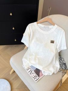 Breathable Lightweight Loose Round Collar Slimming T-Shirt