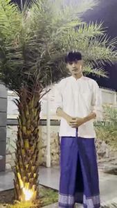 SARUNG TENUN HITAM POLOS MOTIF DOBBY SABUK TERLARIS
