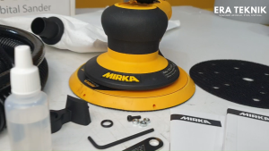 Mesin Amplas Bulat Mirka PROS 650DB 6" inch Random Orbital Sander