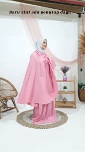 Mukenah Dewasa Terbaru Trael 2in1 Marwah jumbo Katun Premium