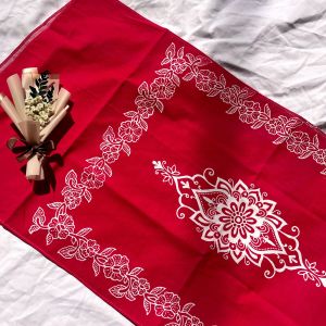 Bedong Bayi Halus Panjang 160cm Motif Batik Bunga Matahari