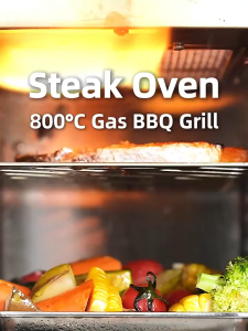 เครื่องทําบาร์บีคิวอาหารเช้า Gas Oven 800℃ รุ่นZB- NPJ001G 📌มีพร้อมส่ง