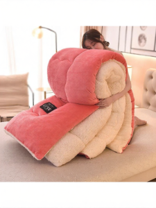 MOLORE | Milk Fleece and Lamb Velvet Thick Winter Quilt