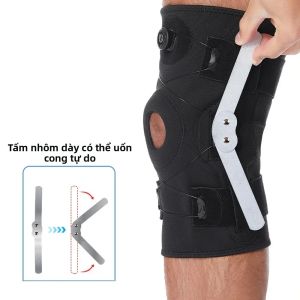 1 Chiếc Bản Lề Đầu Gối Cho Khum Giảm Rách & Viêm Khớp Mở Thiết Kế Xương Bánh Chè Với Kim Loại Kép Bên Bộ Ổn Định Dành Cho Người Lớn