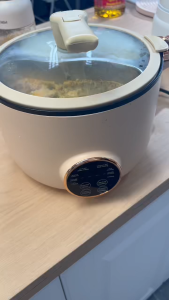 MEEVIDA 4L Electric Rice Cooker Multi functional Smart Display Rice Cooker Micro Pressure Fast Cooking