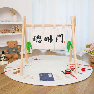 Chinese Birthday Celebration Smart Door Baby One Year Old Ceremony Props Balloon Decorations Lucky Money Envelope Circular Latex Balloons