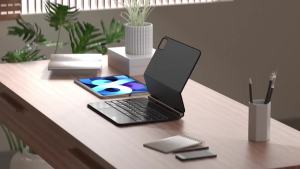 AJIUYU | AJIUYU Magic Keyboard For XiaoMi Pad 6 11" 2023 Smart Case for Xiaomi Mi Pad 6 MIPad 6 Pro 11 inch TrackPad Backlight Keyboard