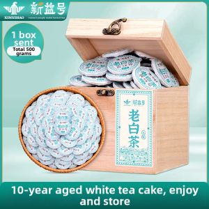 XINYIHAO | Aged White Tea Small Brick Shoumei Ancient Tree Tea