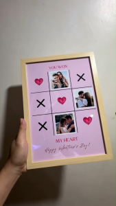 LOVE - Customized Photo Collage in Frame – Valentine’s Day Edition