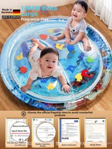 FANBI | Thickened Odorless Summer Water-Filled Baby Crawling Mat Large