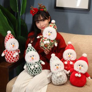 JOJO CASTLE 2025Merry Christmas Gift Snowman Doll 35cm Christmas Snowman Plush Toy Rag Doll Children Baby Christmas Gift Photography Props Interior Decoration Christmas Decorations 圣诞节礼物