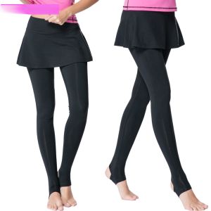 กางเกงโยคะผู้หญิง RICHMOND Quick Dry Breathable กางเกงขาสั้น Pilates Fitness ระบายอากาศได้ดี กางเกงขายาวสองชิ้นปลอม